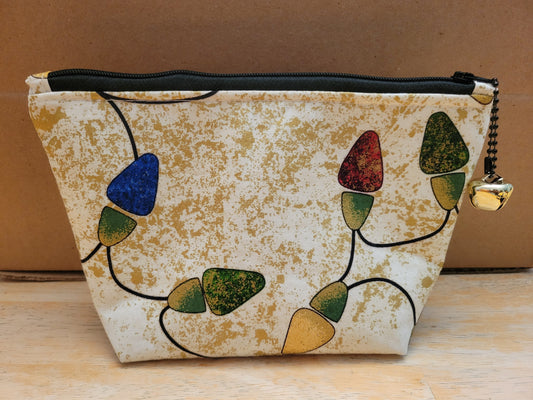 Holiday zippered pouch