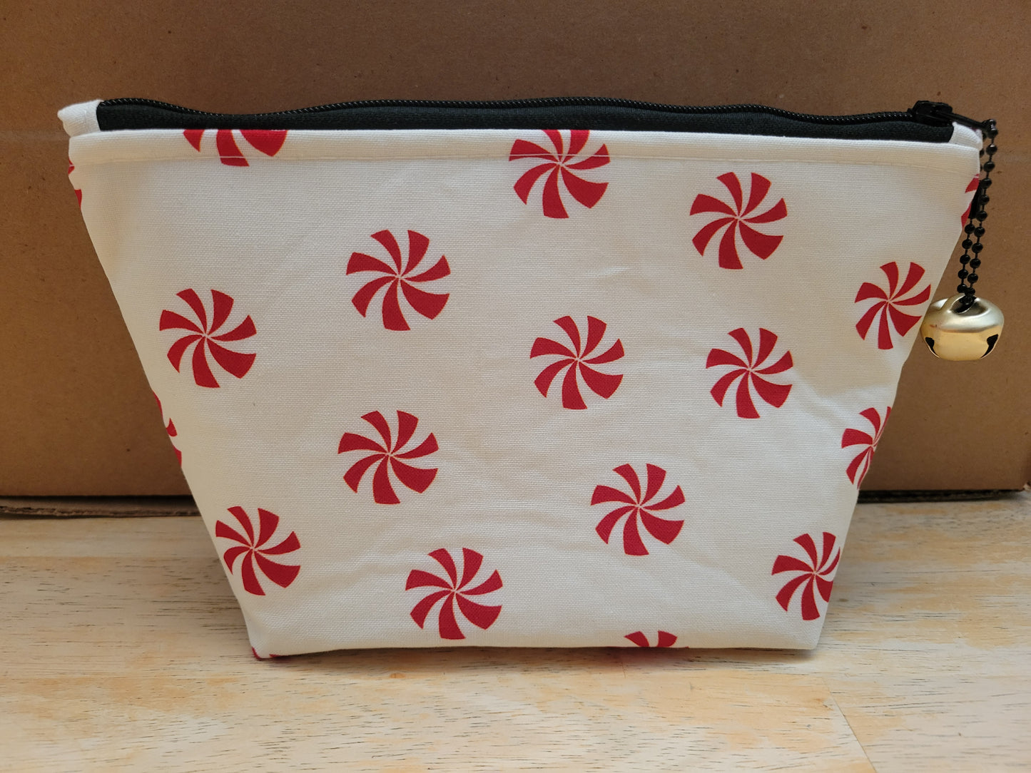 Holiday zippered pouch