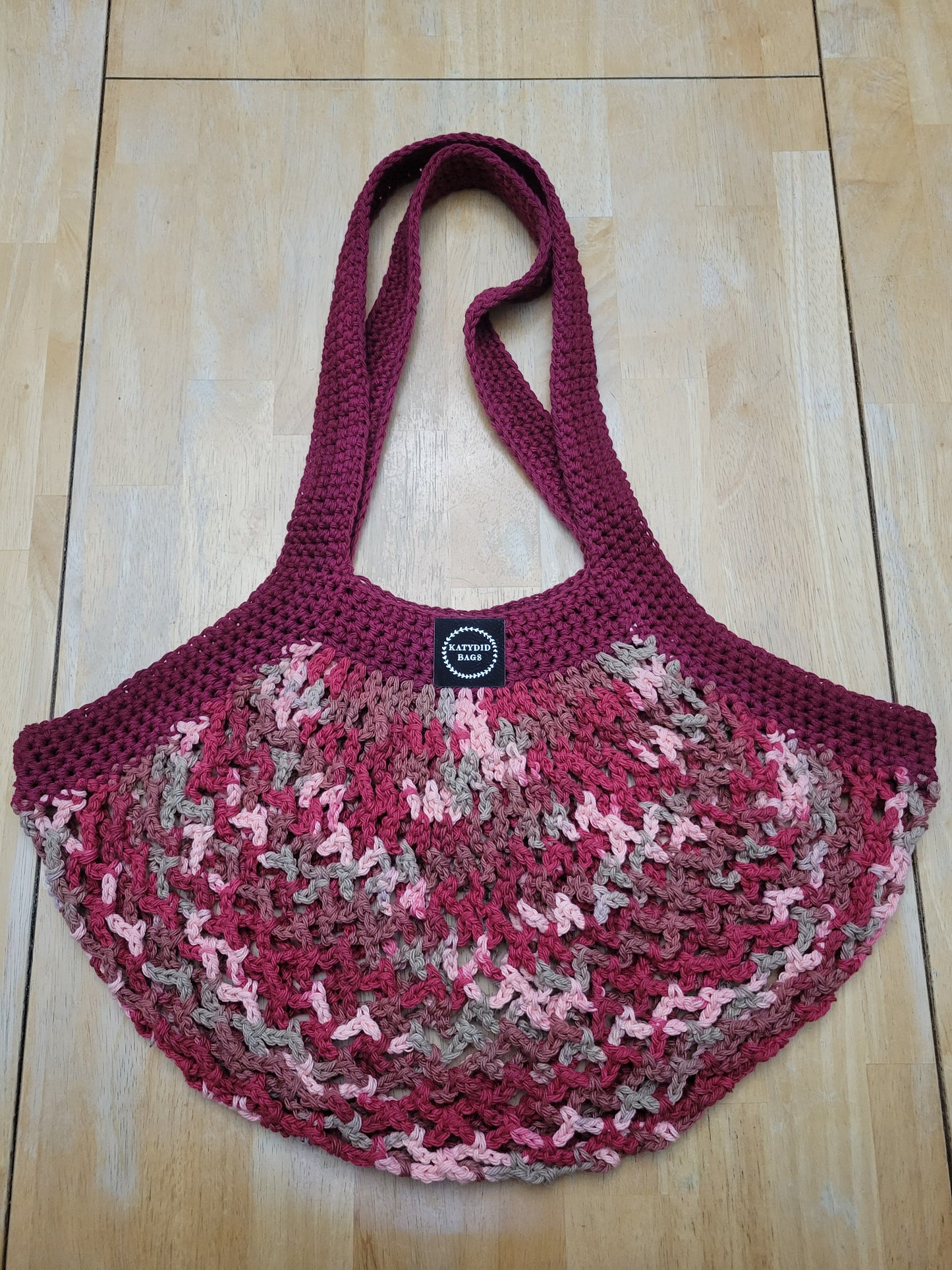 Crocheted Mash Market Bag
