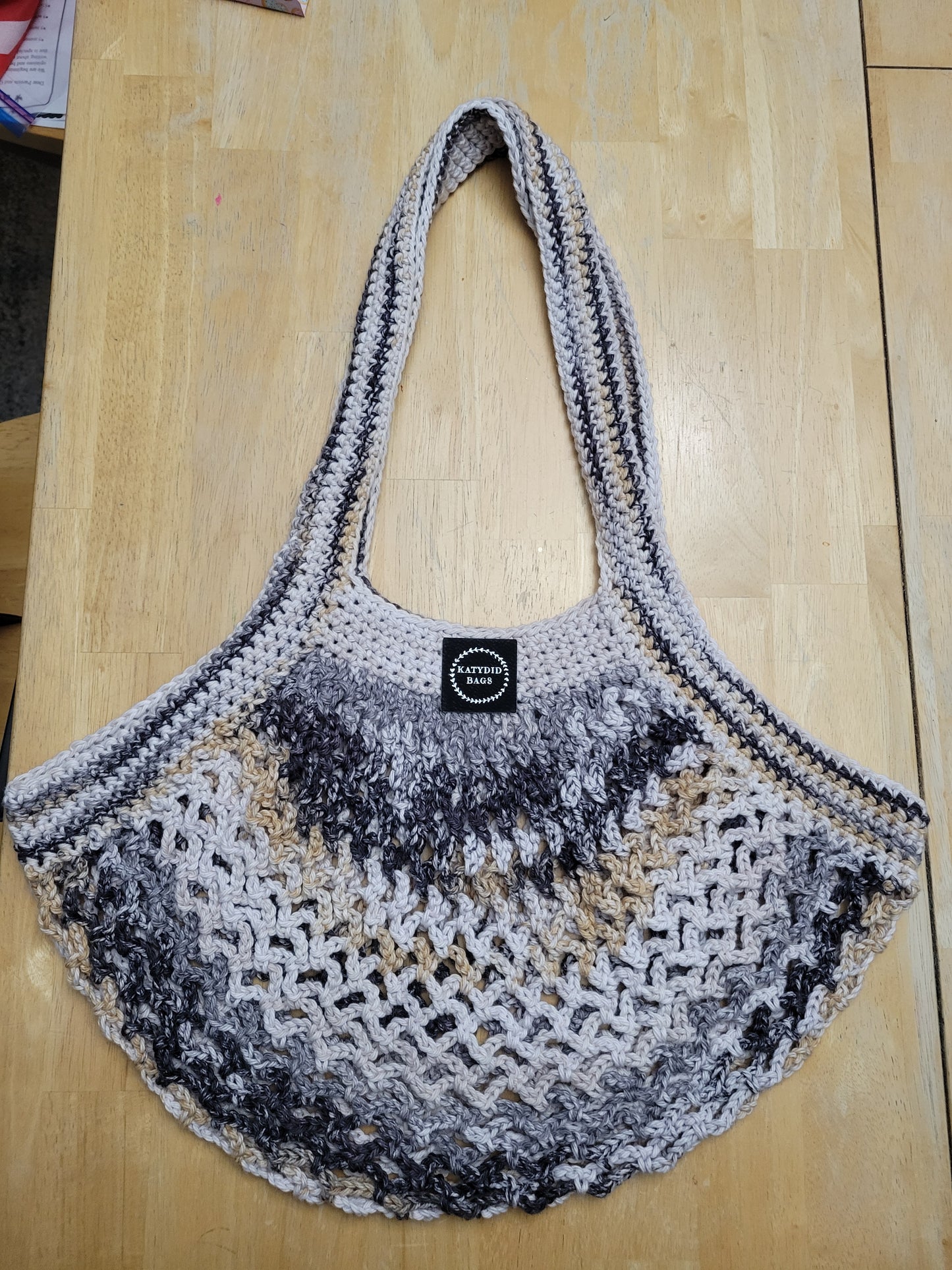 Crocheted Mash Market Bag