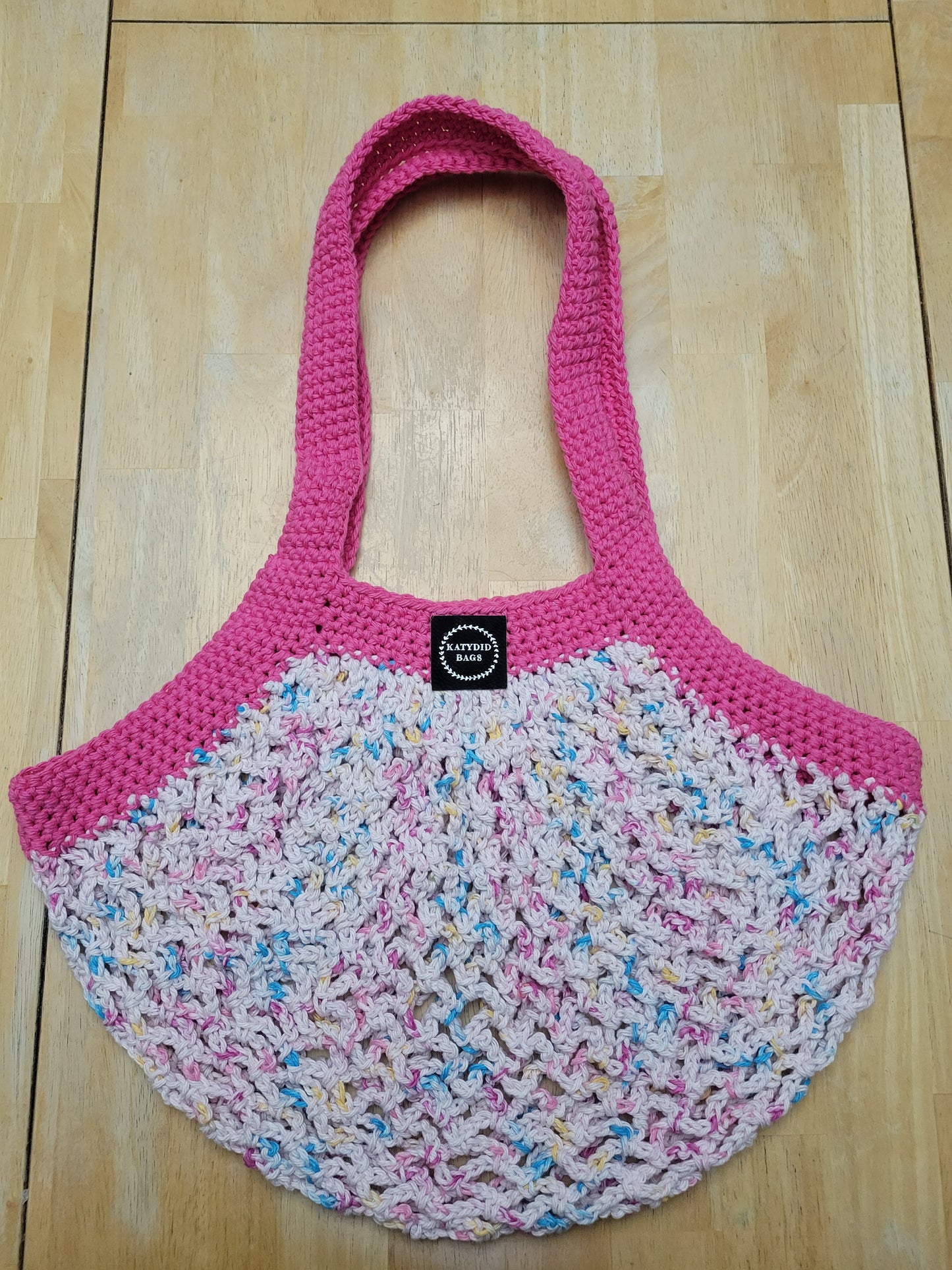 Crocheted Mash Market Bag