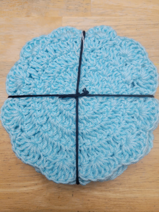 Crocheted coaster sets (4 per set)
