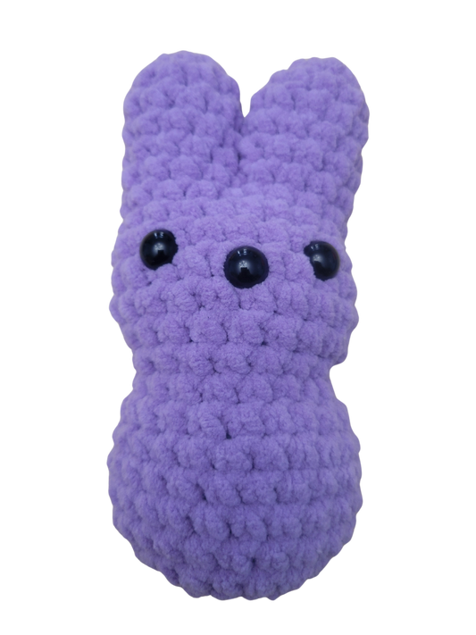 Crocheted Peeps plushies