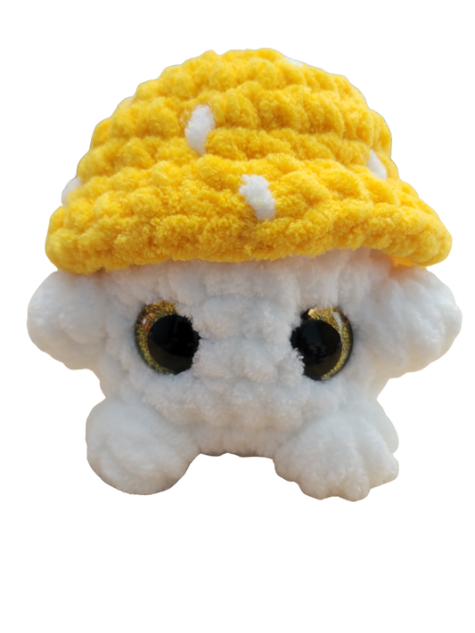 Crocheted Mushroom Boy