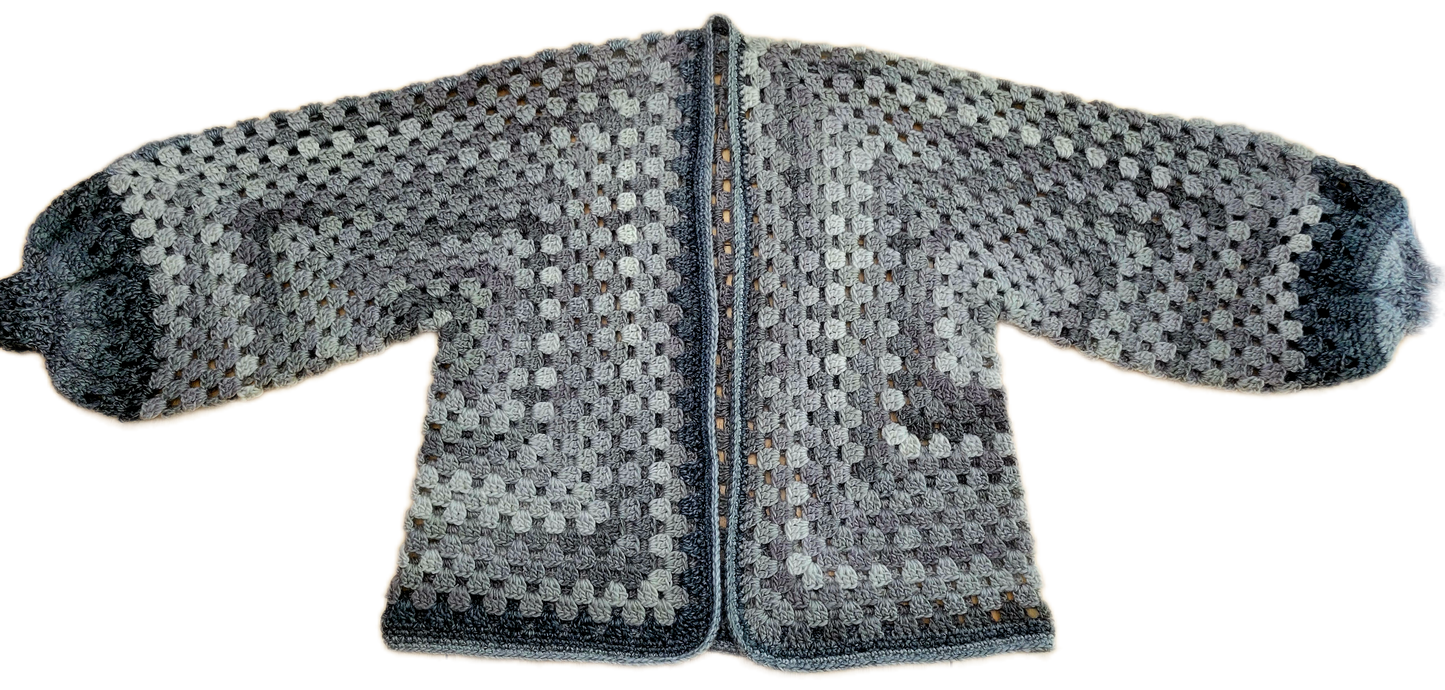 Crocheted Hexi Cardigan