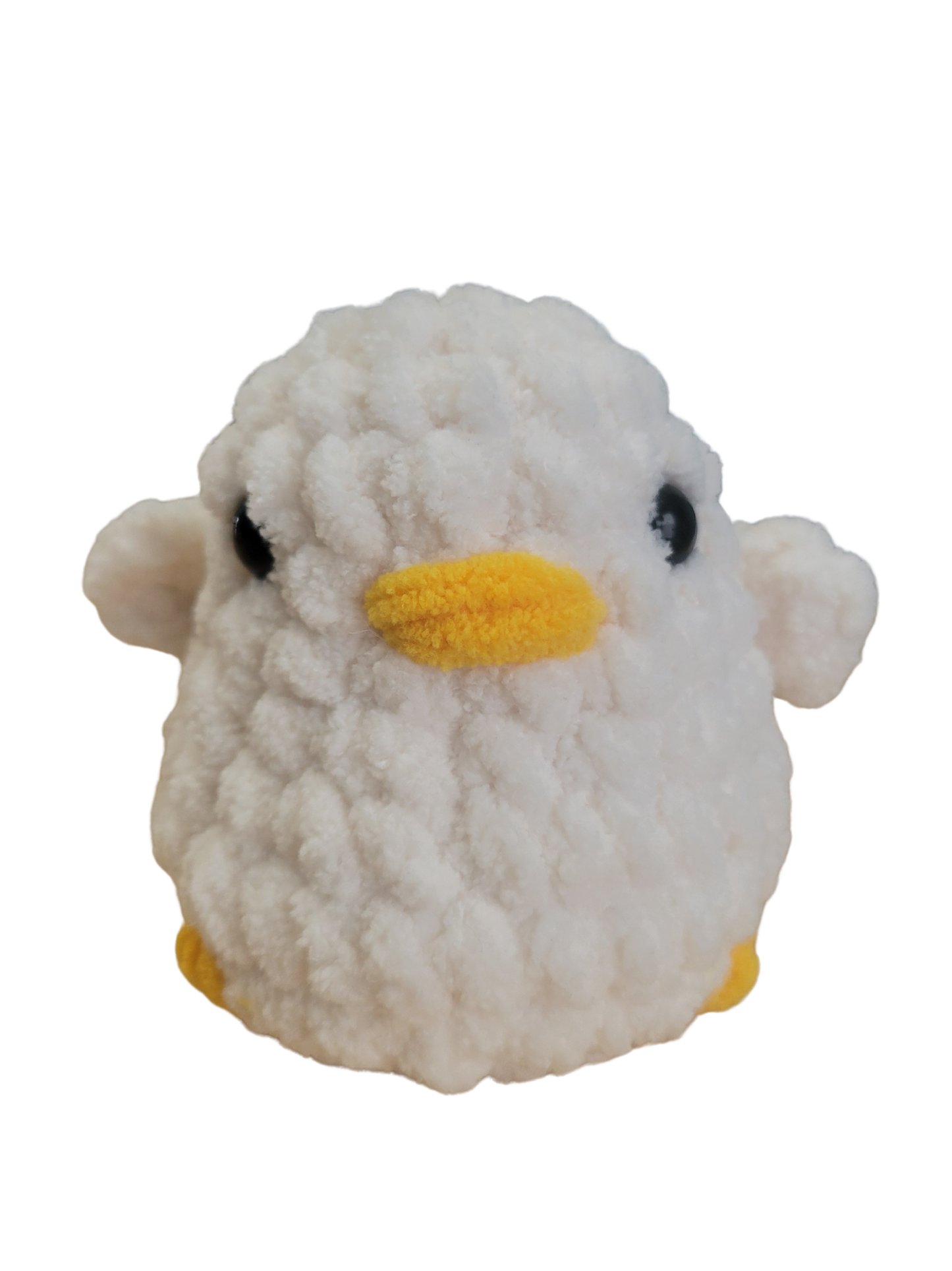 Crocheted chicks and ducklings