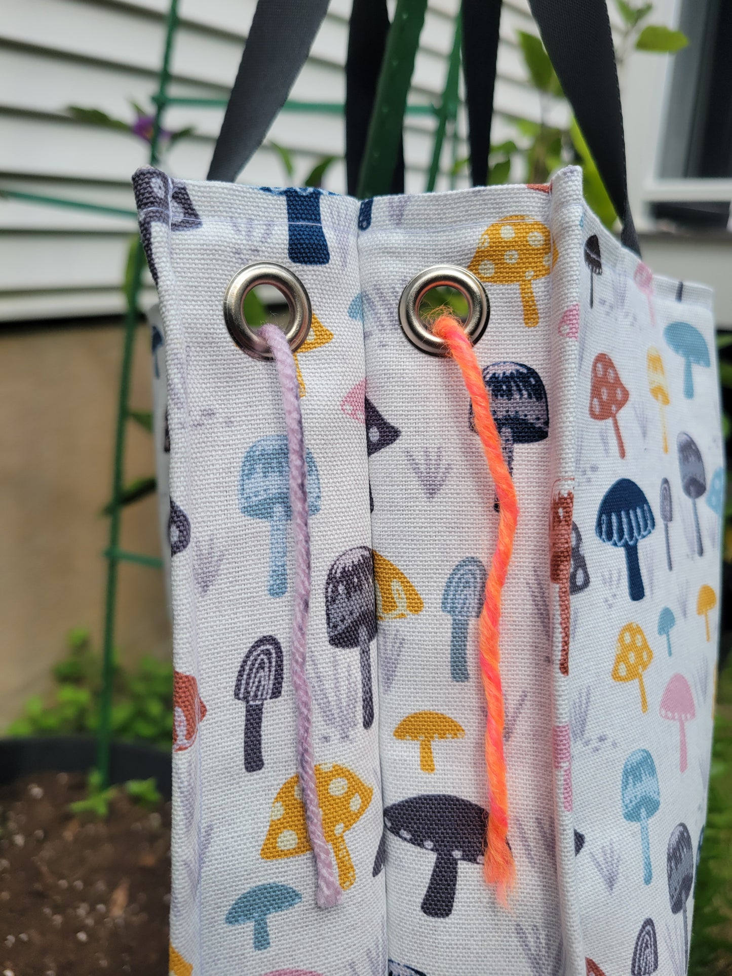 Crafter Tote Bags with grommets