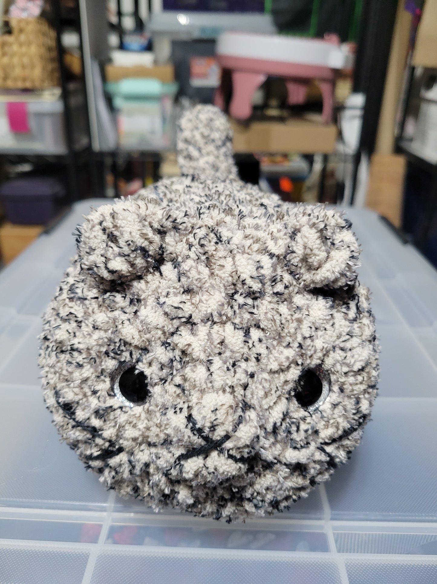 Crocheted loaf Cats