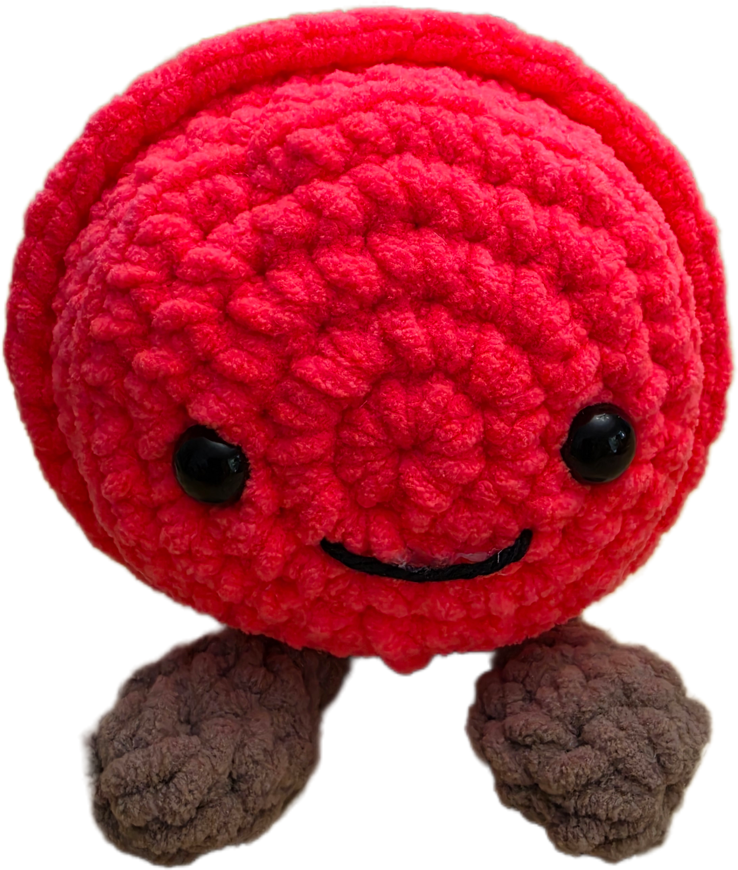 Crocheted macaroon jellycat plushy