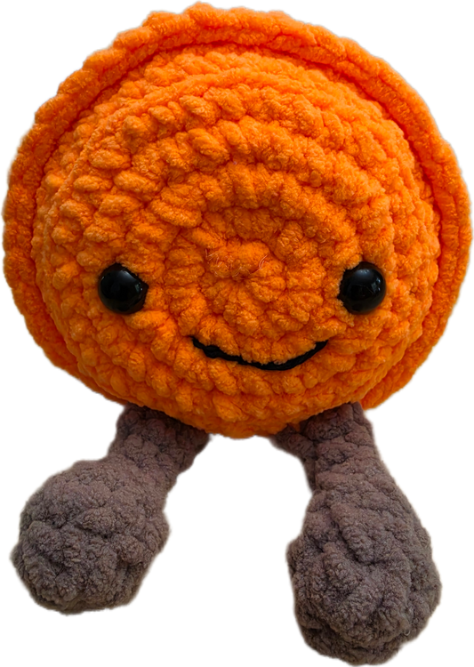 Crocheted macaroon jellycat plushy