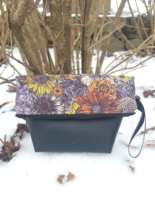 Autumnal Floral Fold-Over Bags