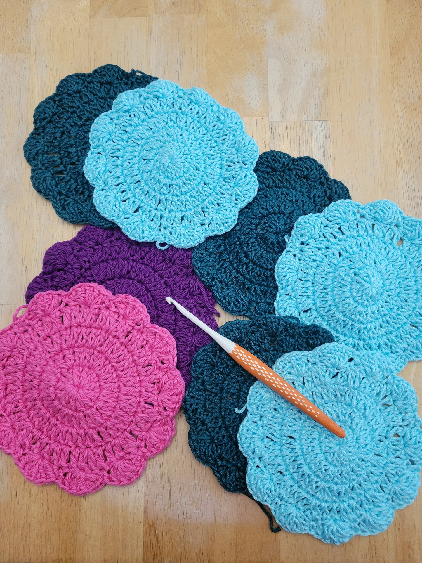 Crocheted Coasters