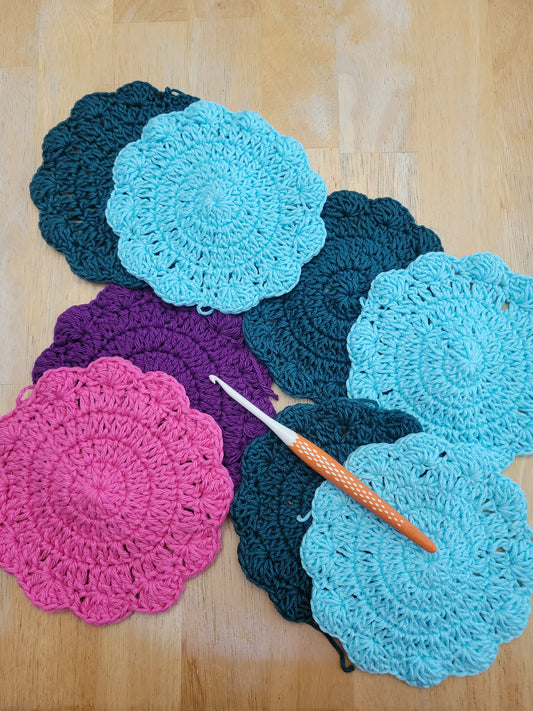 Crocheted Coasters