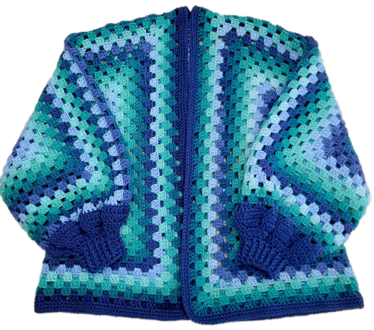 Crocheted Hexi Cardigan