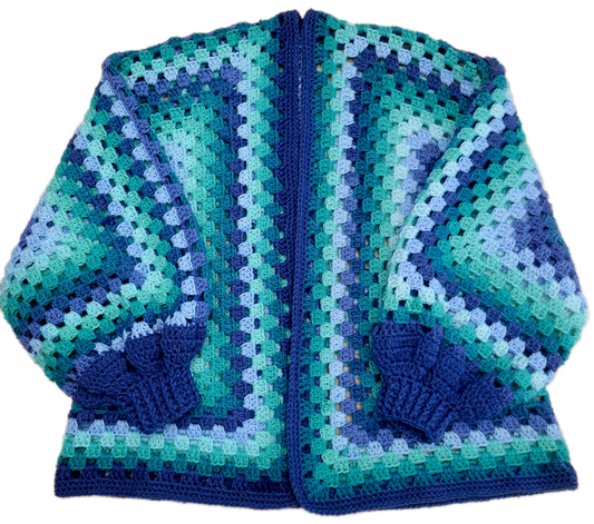 Crocheted Hexi Cardigan