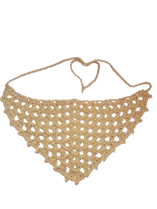 Crocheted Bandana