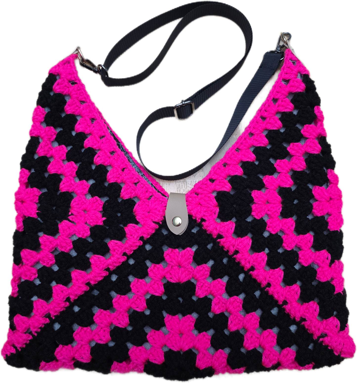 Crocheted Granny stitch Bag