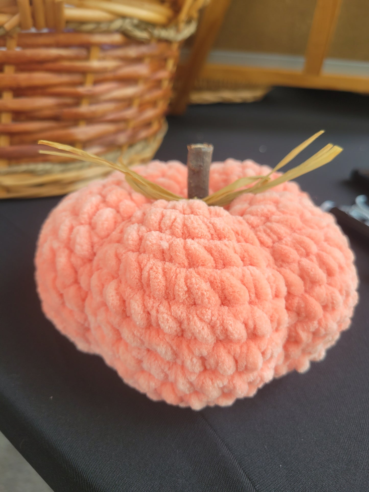 Crocheted pumpkins