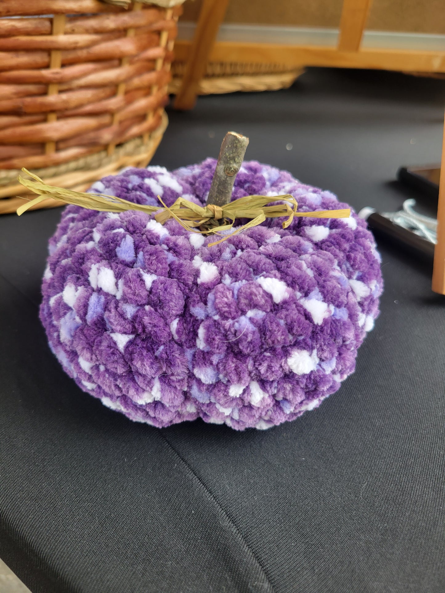 Crocheted pumpkins