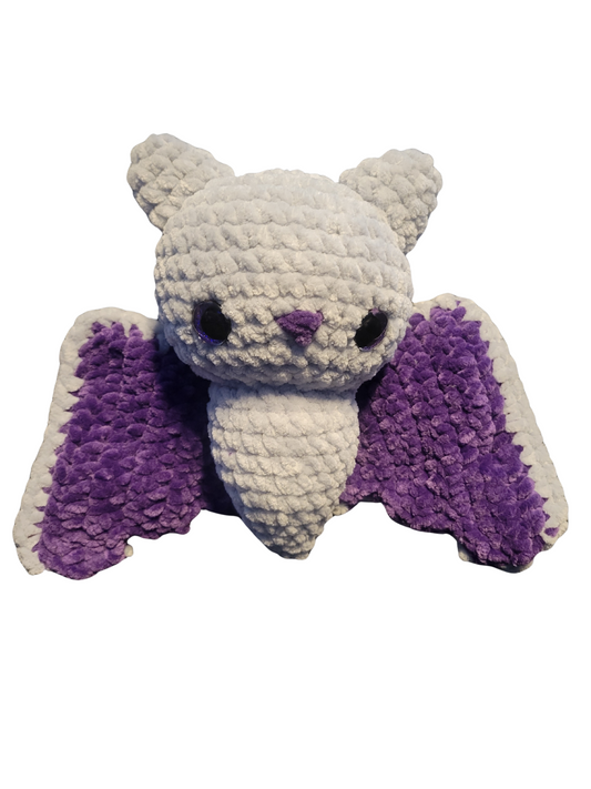 Crocheted bat plushy