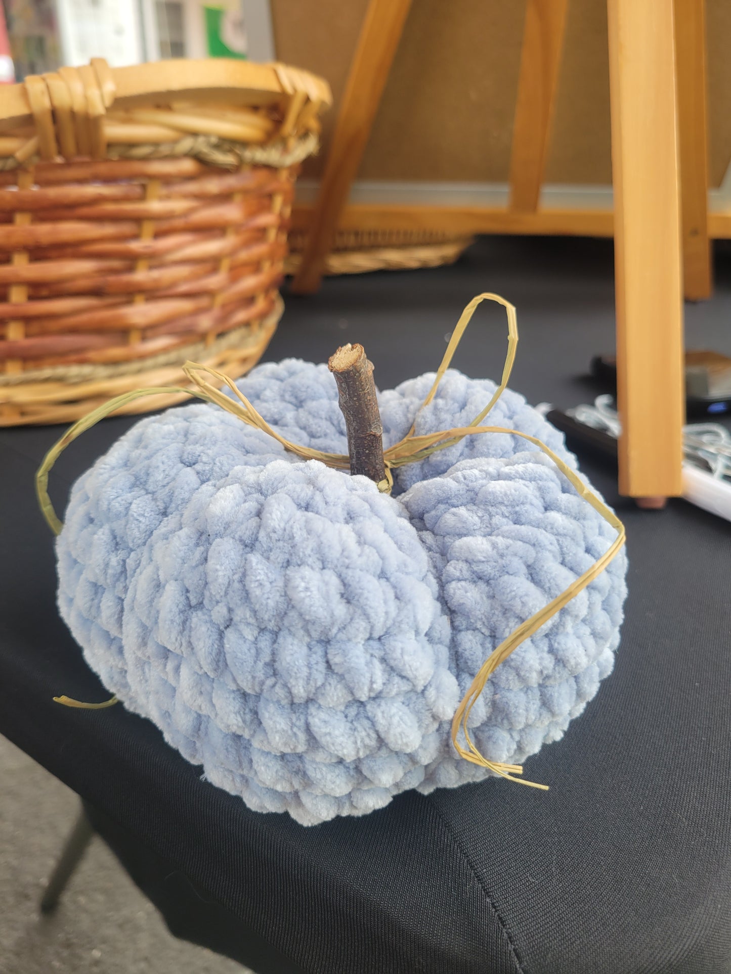 Crocheted pumpkins