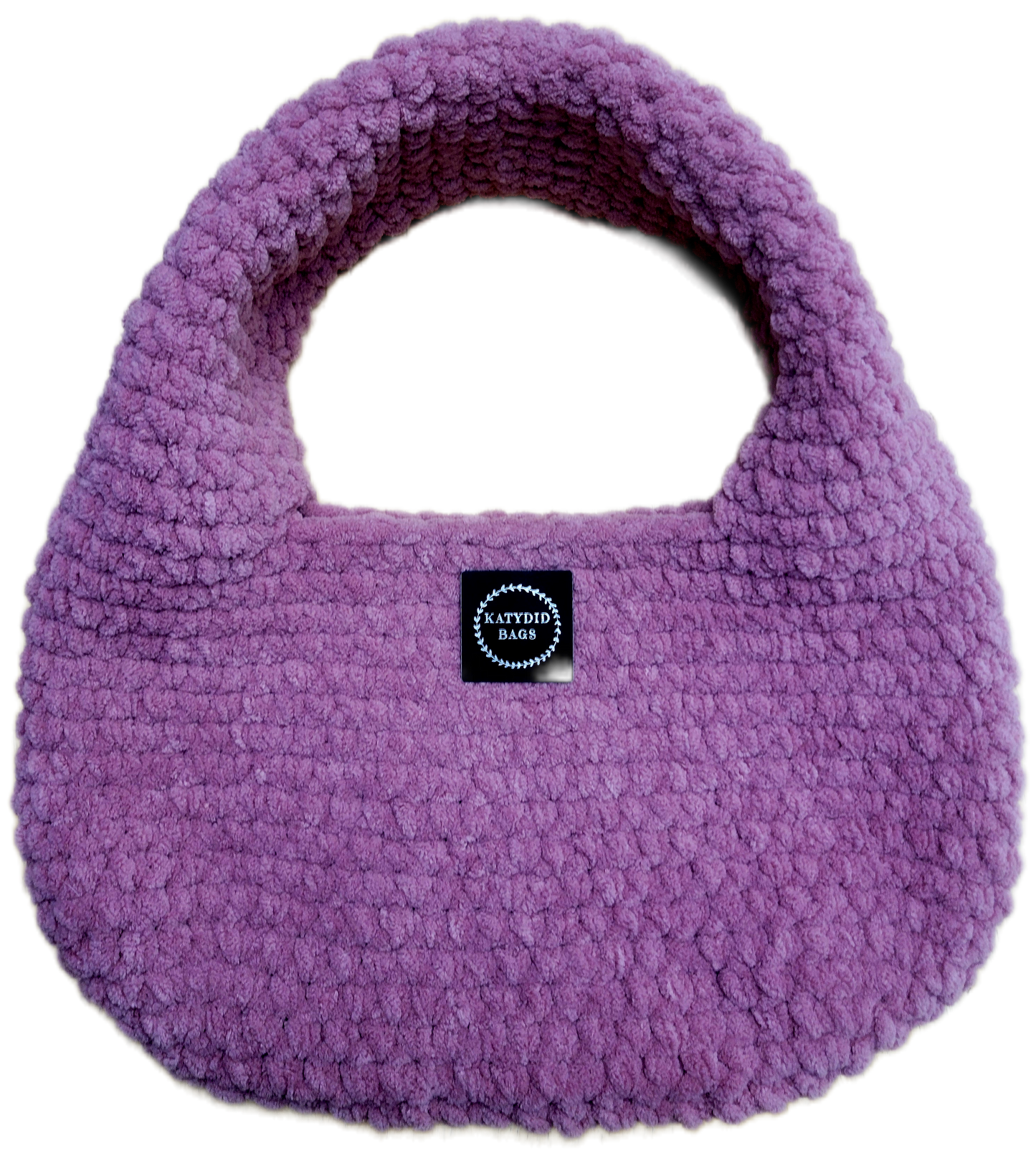 Crocheted Plush Purse